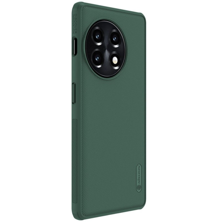 For OnePlus Ace 2/11R NILLKIN Frosted Shield Pro PC + TPU Phone Case(Green) - OnePlus Cases by NILLKIN | Online Shopping South Africa | PMC Jewellery