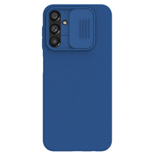 For Samsung Galaxy A14 4G NILLKIN Black Mirror Series Camshield PC Phone Case(Blue) - Galaxy Phone Cases by NILLKIN | Online Shopping South Africa | PMC Jewellery