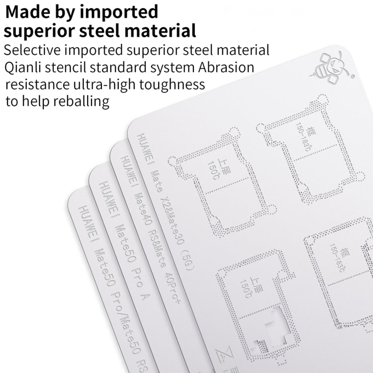 For Huawei Mate 40 Pro Qianli Mega-idea Multi-functional Middle Frame Positioning BGA Reballing Platform - Repair Platform by QIANLI | Online Shopping South Africa | PMC Jewellery