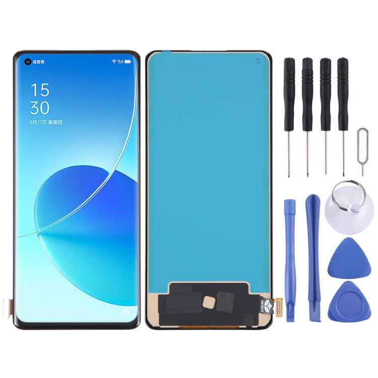 TFT LCD Screen For OPPO Reno6 Pro 5G with Digitizer Full Assembly, Not Supporting Fingerprint Identification - LCD Screen by PMC Jewellery | Online Shopping South Africa | PMC Jewellery