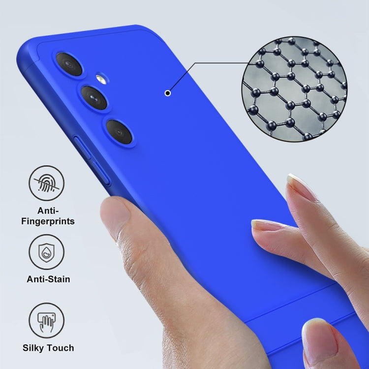 For Samsung Galaxy A54 5G GKK Three Stage Splicing Full Coverage PC Phone Case with Stand(Blue) - Galaxy Phone Cases by GKK | Online Shopping South Africa | PMC Jewellery