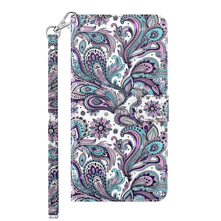 For Xiaomi Redmi Note 12 4G Global 3D Painting Pattern Flip Leather Phone Case(Swirl Pattern) - Note 12 Cases by PMC Jewellery | Online Shopping South Africa | PMC Jewellery