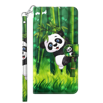 For Xiaomi Redmi Note 12 4G Global 3D Painting Pattern Flip Leather Phone Case(Bamboo Panda) - Note 12 Cases by PMC Jewellery | Online Shopping South Africa | PMC Jewellery