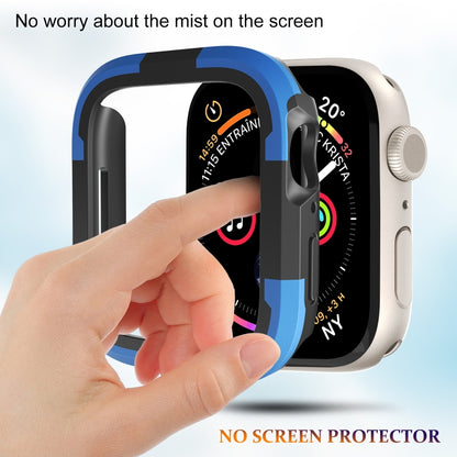 For Apple Watch Ultra 49mm Armor Frame Watch Case(Blue) - Smart Wear by PMC Jewellery | Online Shopping South Africa | PMC Jewellery