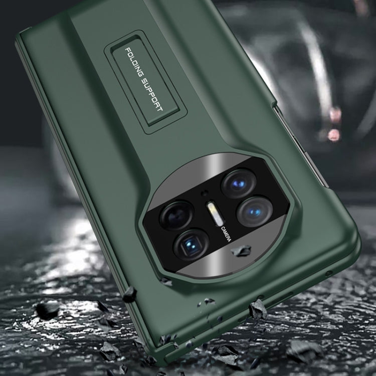 For Huawei Mate X3 GKK Integrated Magnetic Folding Hinge Supercar Phone Case(Night Green) - Huawei Cases by GKK | Online Shopping South Africa | PMC Jewellery