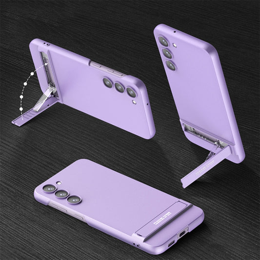 For Samsung Galaxy S23+ 5G GKK Triumph Ultra Thin Full Coverage Phone Case with Stand(Purple) - Galaxy S23+ 5G Cases by GKK | Online Shopping South Africa | PMC Jewellery