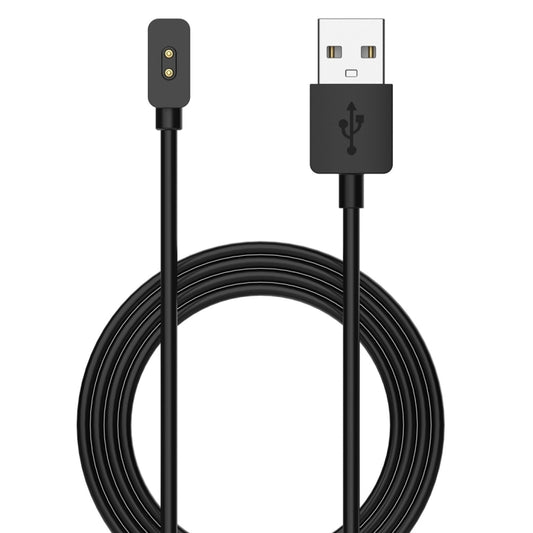For Xiaomi Mi Band 8 Watch Magnetic Suction Charger USB Charging Cable, Length:1m(Black) - Smart Wear by PMC Jewellery | Online Shopping South Africa | PMC Jewellery
