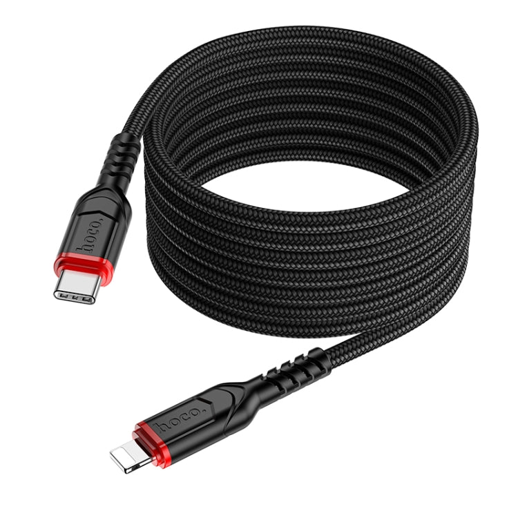 hoco X59 Victory PD 20W USB-C / Type-C to 8 Pin Charging Data Dable, Length:2m(Red) - 2 in 1 Cable by hoco | Online Shopping South Africa | PMC Jewellery