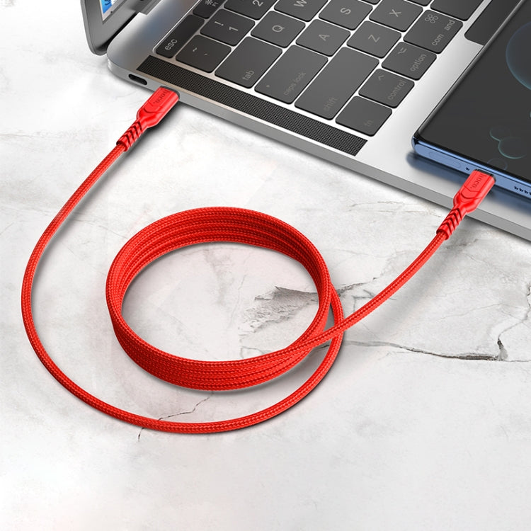 hoco X59 Victory 60W USB-C / Type-C to USB-C / Type-C Charging Data Dable, Length:2m(Red) - USB-C & Type-C Cable by hoco | Online Shopping South Africa | PMC Jewellery
