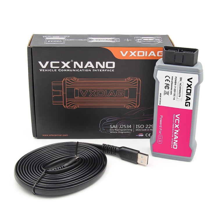 VXDIAG NANO Can Clip V219 Car OBD2 Scanner for Renault - Code Readers & Scan Tools by PMC Jewellery | Online Shopping South Africa | PMC Jewellery