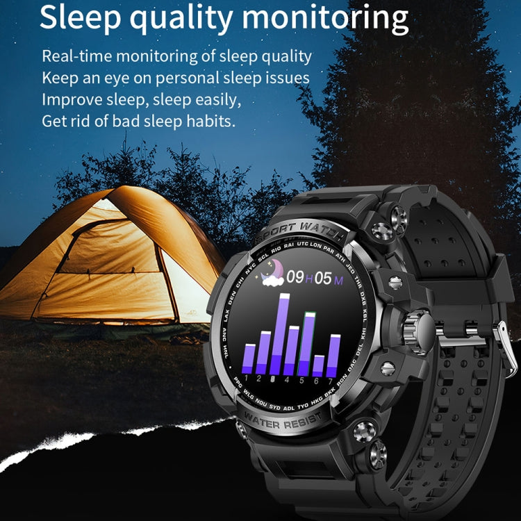 LC16 1.32 inch IP68 Waterproof Sports Outdoor Sport Smart Watch, Support Bluetooth Calling / Heart Rate Monitoring(Green) - Smart Wear by PMC Jewellery | Online Shopping South Africa | PMC Jewellery