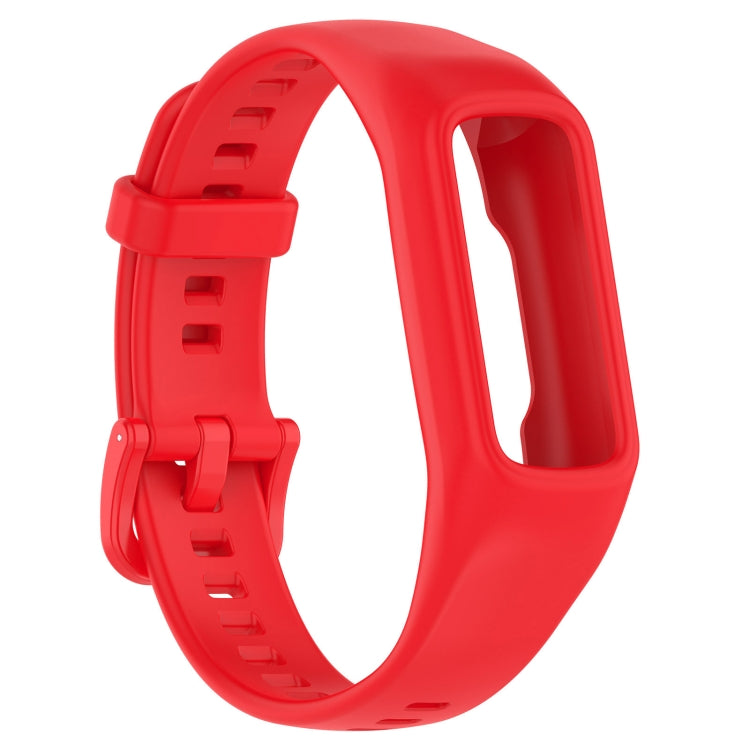 For Keep Band B2 Solid Color Integrated Silicone Watch Band(Red) - Smart Wear by PMC Jewellery | Online Shopping South Africa | PMC Jewellery