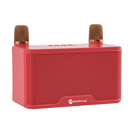NewRixing NR8088 Wireless Microphone TWS Handheld Noise Reduction Smart Bluetooth Speaker(Red) - Desktop Speaker by New Rixing | Online Shopping South Africa | PMC Jewellery