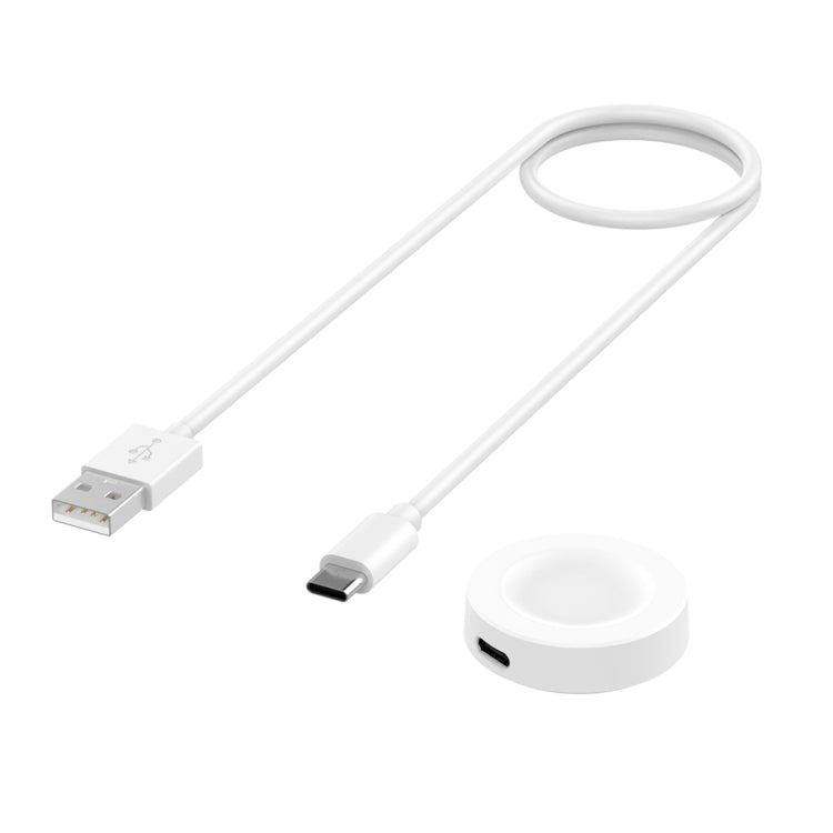 For Huawei Watch Ultimate Smart Watch Magnetic Charging Cable, Length: 1m, Style:Split Version(White) -  by PMC Jewellery | Online Shopping South Africa | PMC Jewellery