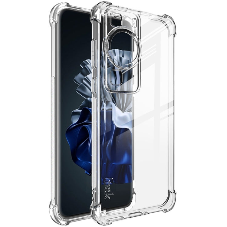 For Huawei P60 / P60 Pro imak Shockproof Airbag TPU Phone Case(Transparent) - Huawei Cases by imak | Online Shopping South Africa | PMC Jewellery