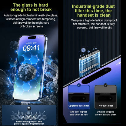 For iPhone 13 Pro Max WK WTP-066 King Kong Vacha 9D Curved HD Tempered Glass Film(Black) - iPhone 13 Pro Max Tempered Glass by WK | Online Shopping South Africa | PMC Jewellery