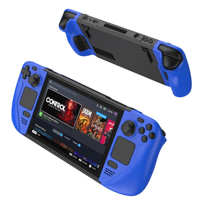 GKK For Steam Deck Color Contrast Anti-fall Game Console Case(Blue) - Accessories by GKK | Online Shopping South Africa | PMC Jewellery