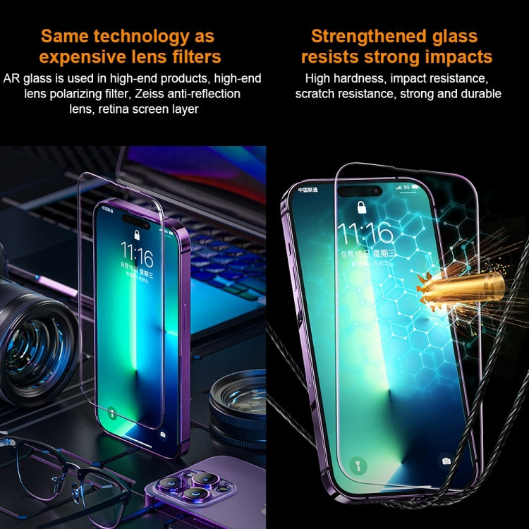 For iPhone 12 Pro Max WK WTP-069 King Kong Vacha 9D Curved AR HD Tempered Glass Film(Black) - iPhone 12 Pro Max Tempered Glass by WK | Online Shopping South Africa | PMC Jewellery