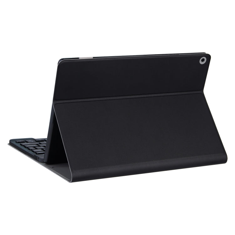 For Lenovo Tab M10 3rd Gen TB-328XU Bluetooth Keyboard Leather Tablet Case(Black) - Lenovo Keyboard by PMC Jewellery | Online Shopping South Africa | PMC Jewellery