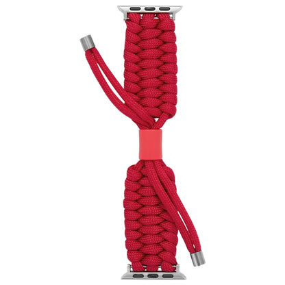 Stretch Plain Silicone Bean Watch Band For Apple Watch 4 44mm(Red) -  by PMC Jewellery | Online Shopping South Africa | PMC Jewellery