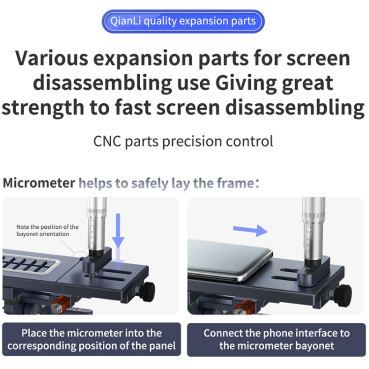 QianLi 3 in 1 Multifunctional 7 inch LCD Screen Separator Machine, Plug:US - Separation Equipment by QIANLI | Online Shopping South Africa | PMC Jewellery