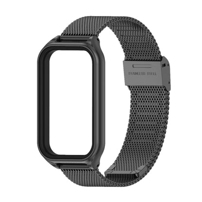 For Redmi Band 2 Mijobs Metal Shell + Milan Buckle Metal Watch Band(Black) -  by MIJOBS | Online Shopping South Africa | PMC Jewellery