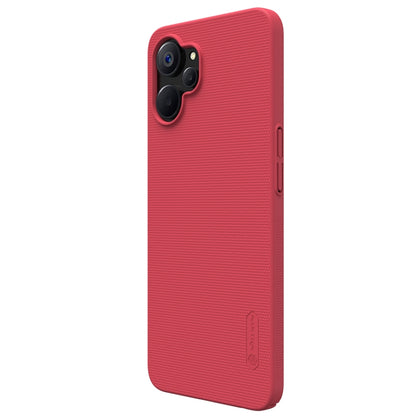 For Realme 9i 5G / 10 5G / 10T 5G NILLKIN Frosted PC Phone Case(Red) - Realme Cases by NILLKIN | Online Shopping South Africa | PMC Jewellery