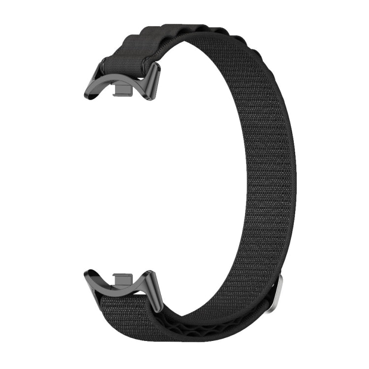 For Xiaomi Mi Band 8 Mijobs Nylon Breathable Watch Band(Black) -  by MIJOBS | Online Shopping South Africa | PMC Jewellery