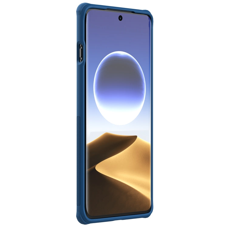For OPPO Find X7 Ultra NILLKIN Frosted Shield Pro PC + TPU Phone Case(Blue) - Find X7 Ultra Cases by NILLKIN | Online Shopping South Africa | PMC Jewellery
