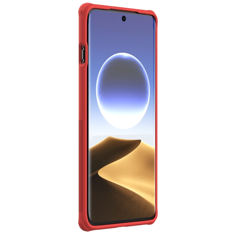 For OPPO Find X7 Ultra NILLKIN Frosted Shield Pro PC + TPU Phone Case(Red) - Find X7 Ultra Cases by NILLKIN | Online Shopping South Africa | PMC Jewellery