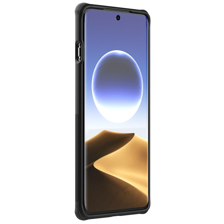 For OPPO Find X7 Ultra NILLKIN Frosted Shield Pro PC + TPU Phone Case(Black) - Find X7 Ultra Cases by NILLKIN | Online Shopping South Africa | PMC Jewellery