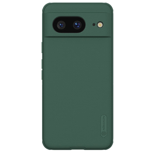 For Google Pixel 8 NILLKIN Frosted Shield Pro PC + TPU Phone Case(Green) - Google Cases by NILLKIN | Online Shopping South Africa | PMC Jewellery