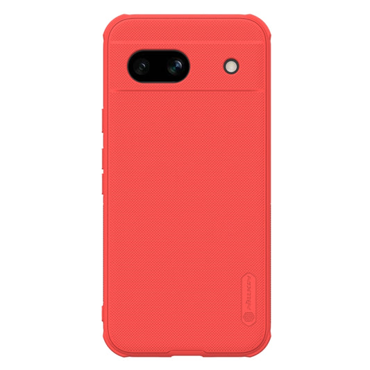 For Google Pixel 8a NILLKIN Frosted Shield Pro PC + TPU Phone Case(Red) - Google Cases by NILLKIN | Online Shopping South Africa | PMC Jewellery
