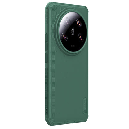 For Xiaomi 14 Ultra NILLKIN Frosted Shield Pro PC + TPU Phone Case(Green) - 14 Ultra Cases by NILLKIN | Online Shopping South Africa | PMC Jewellery