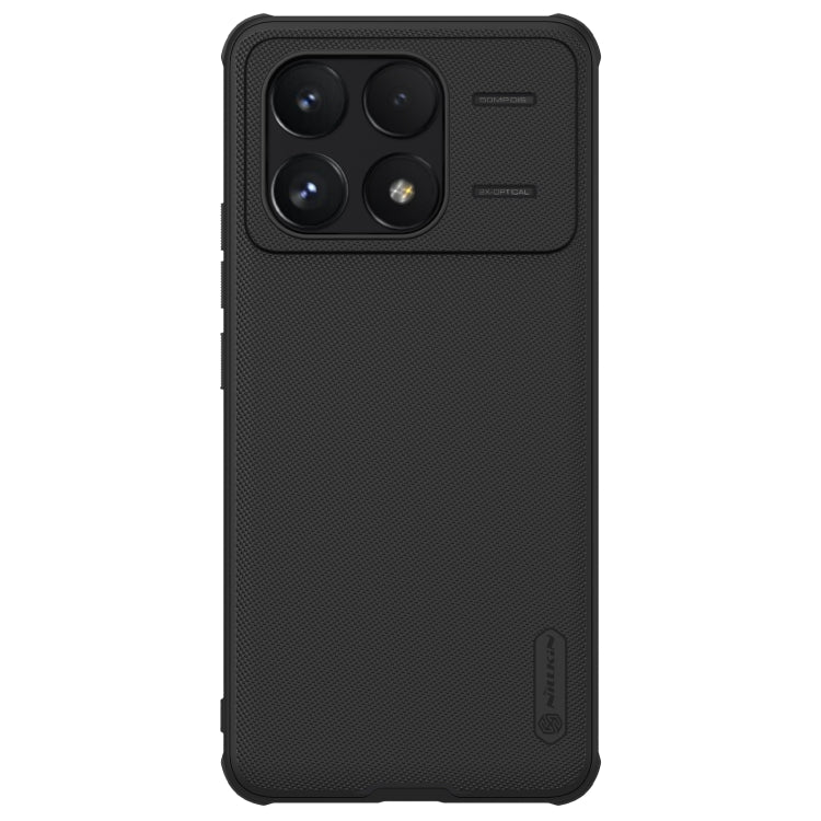 For Xiaomi Redmi K70 / K70 Pro NILLKIN Frosted Shield Pro PC + TPU Phone Case(Black) - K70 Pro Cases by NILLKIN | Online Shopping South Africa | PMC Jewellery