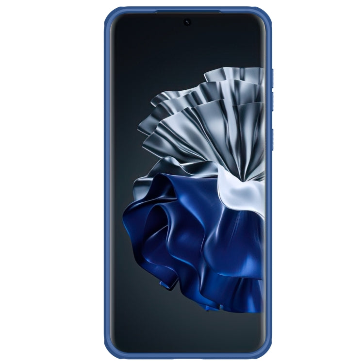 For Huawei P60 Pro / P60 NILLKIN Frosted Shield Pro PC + TPU Phone Case(Blue) - Huawei Cases by NILLKIN | Online Shopping South Africa | PMC Jewellery