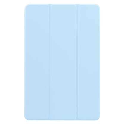 For Xiaomi Pad 6 / Pad 6 Pro Three-fold Holder Flip Tablet Leather Case(Sky Blue) -  by PMC Jewellery | Online Shopping South Africa | PMC Jewellery