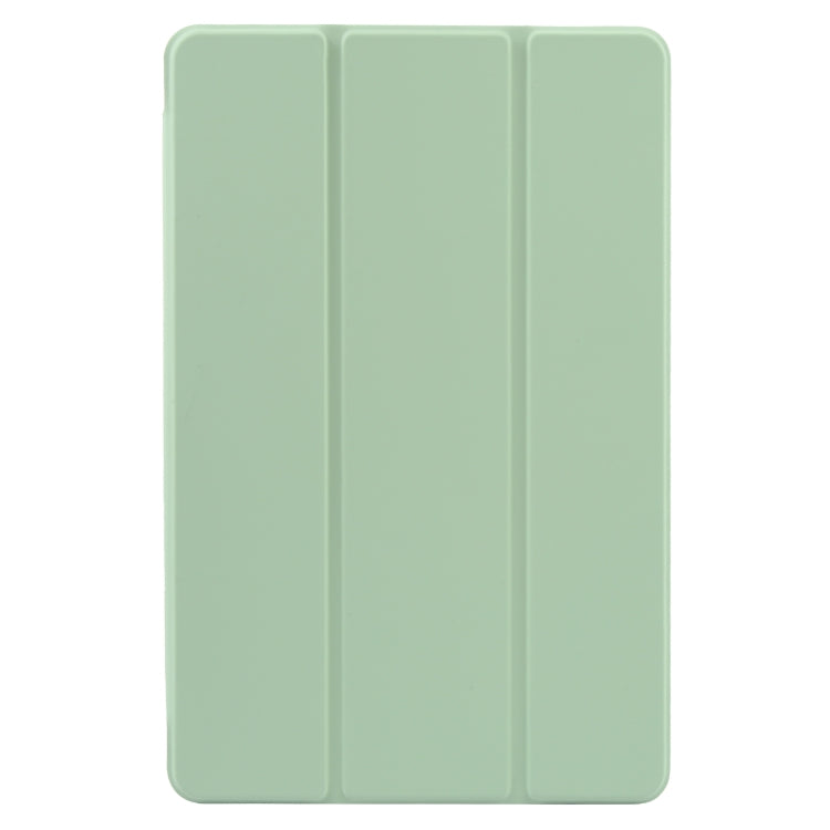 For Xiaomi Pad 6 / Pad 6 Pro Three-fold Holder Flip Tablet Leather Case(Mint Green) -  by PMC Jewellery | Online Shopping South Africa | PMC Jewellery