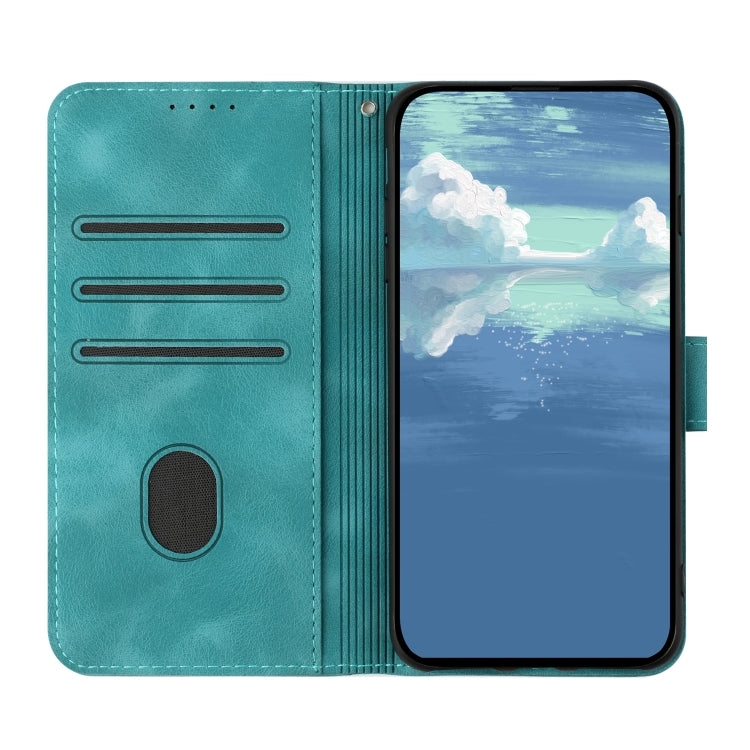 For Honor 10 Lite Line Pattern Skin Feel Leather Phone Case(Light Blue) - Honor Cases by PMC Jewellery | Online Shopping South Africa | PMC Jewellery