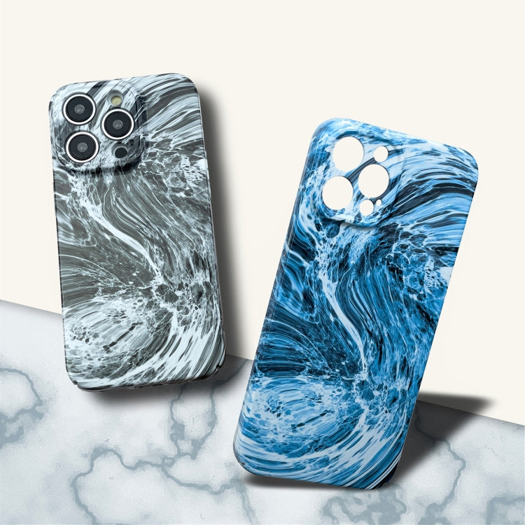 For iPhone 14 Pro Marble Pattern Phone Case(Green White) - iPhone 14 Pro Cases by PMC Jewellery | Online Shopping South Africa | PMC Jewellery