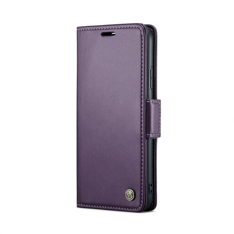 For iPhone 11 CaseMe 023 Butterfly Buckle Litchi Texture RFID Anti-theft Leather Phone Case(Pearly Purple) - iPhone 11 Cases by CaseMe | Online Shopping South Africa | PMC Jewellery