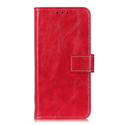 For Xiaomi Redmi Note 12S 4G Retro Crazy Horse Texture Horizontal Flip Leather Phone Case(Red) - Xiaomi Cases by PMC Jewellery | Online Shopping South Africa | PMC Jewellery