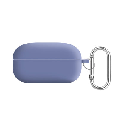 For Samsung Galaxy Buds Live / Buds2 Pro PC Lining Silicone Bluetooth Earphone Protective Case(Lavender Grey) - Samsung Earphone Case by PMC Jewellery | Online Shopping South Africa | PMC Jewellery