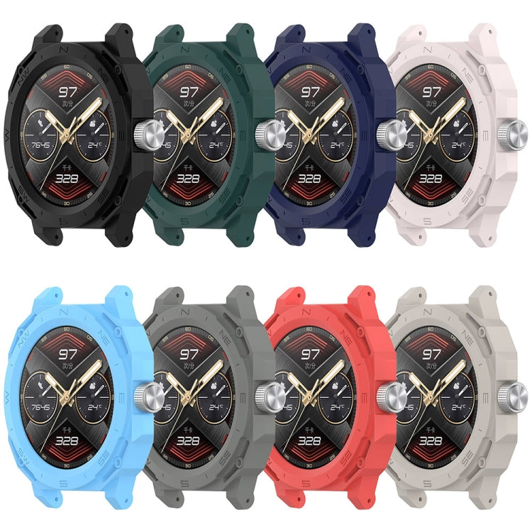 For Huawei Watch GT Cyber Armor Hollow Watch Protective Case(Dark Green) - Watch Cases by PMC Jewellery | Online Shopping South Africa | PMC Jewellery