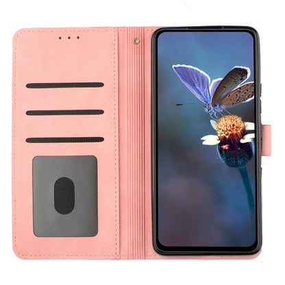 For Xiaomi 12T  / 12T Pro Flower Embossing Pattern Leather Phone Case(Pink) - Xiaomi Cases by PMC Jewellery | Online Shopping South Africa | PMC Jewellery