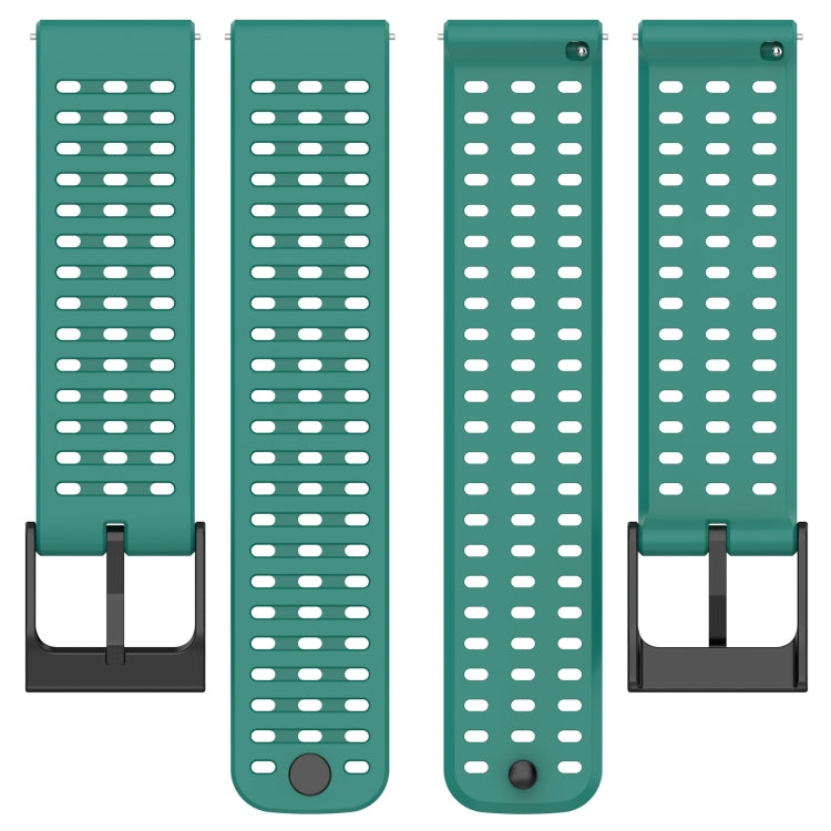 For Suunto 9 Peak Pro / Suunto Vertical Silicone Replacement Watch Band(Pine Green) -  by PMC Jewellery | Online Shopping South Africa | PMC Jewellery