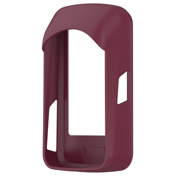 For Wahoo Elemnt Roam WFCC4 Stopwatch Silicone Protective Case(Wine Red) - Watch Case by PMC Jewellery | Online Shopping South Africa | PMC Jewellery