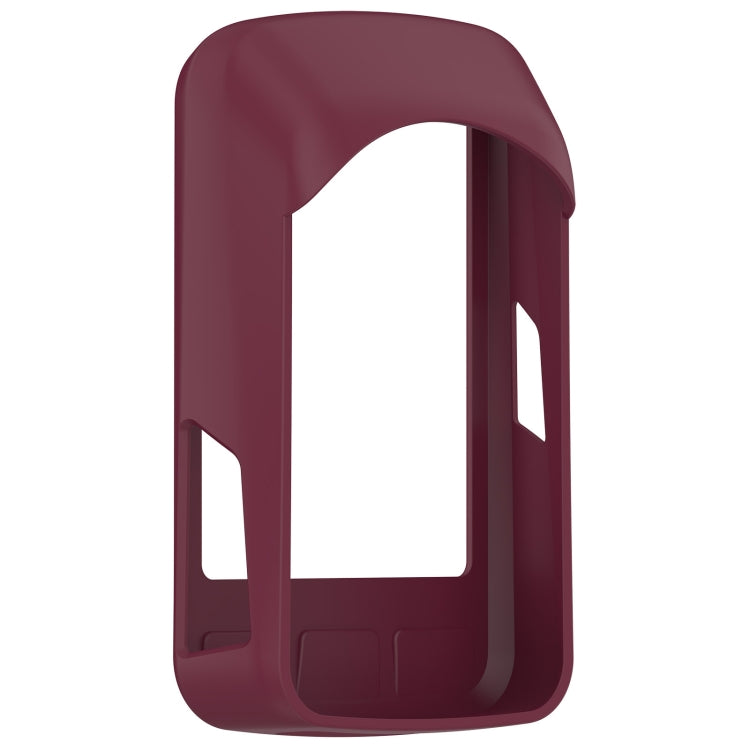 For Wahoo Elemnt Roam WFCC4 Stopwatch Silicone Protective Case(Wine Red) - Watch Case by PMC Jewellery | Online Shopping South Africa | PMC Jewellery