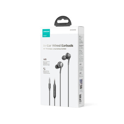 JOYRO0M JR-EW02 3.5mm In-Ear Wired Earphone, Length: 1.2m(Black) - In Ear Wired Earphone by JOYROOM | Online Shopping South Africa | PMC Jewellery