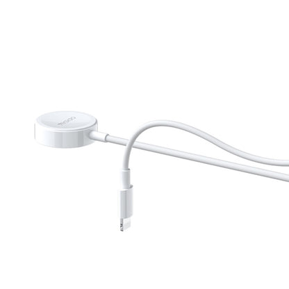 Yesido CA112 For Apple Watch USB-C / Type-C Wireless Magnetic Watch Charger, Cable Length: 1m(White) - Charger / Holder by Yesido | Online Shopping South Africa | PMC Jewellery